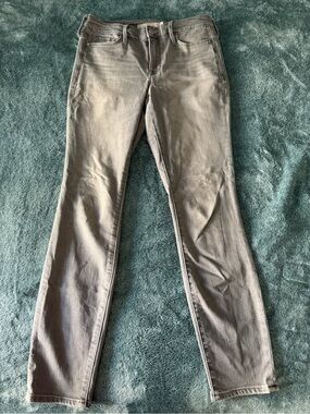Athleta Skulptek‎ Skinney Jeans Size 4 Light Gray